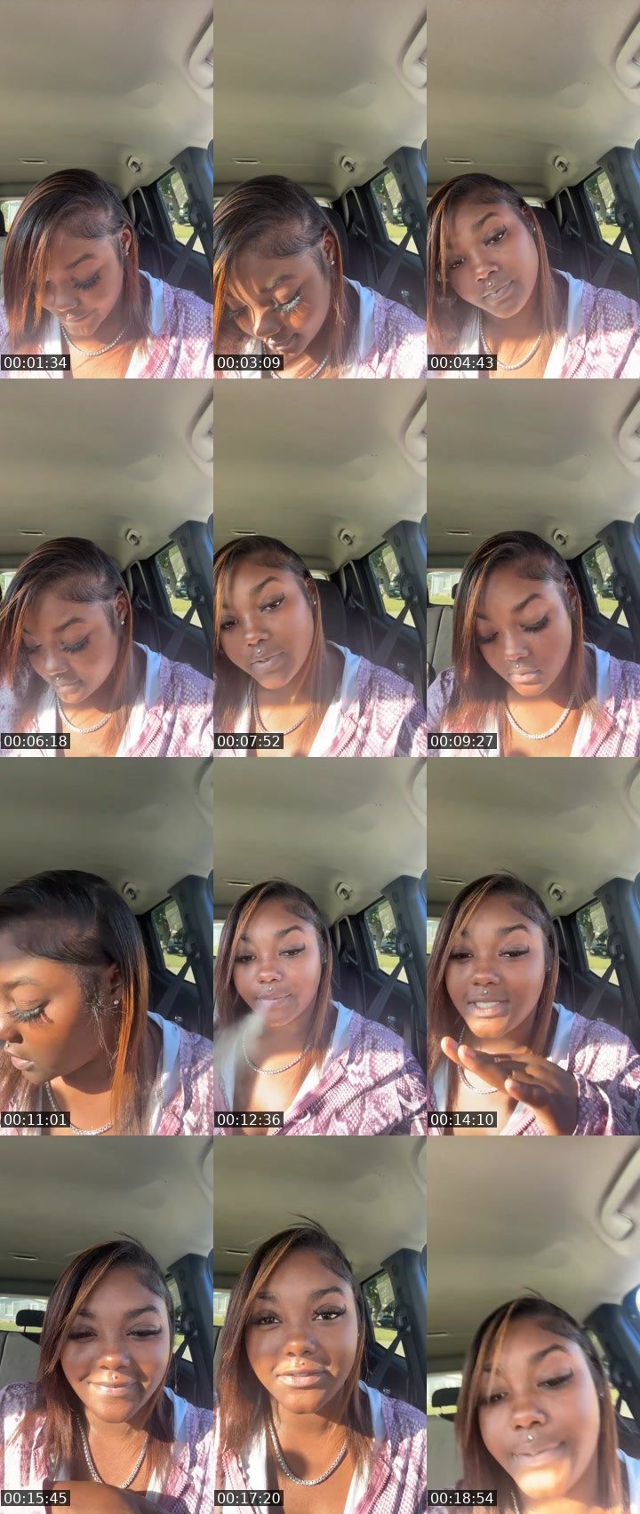 Contact-sheet preview of Leahboo🐞's Liveme recording