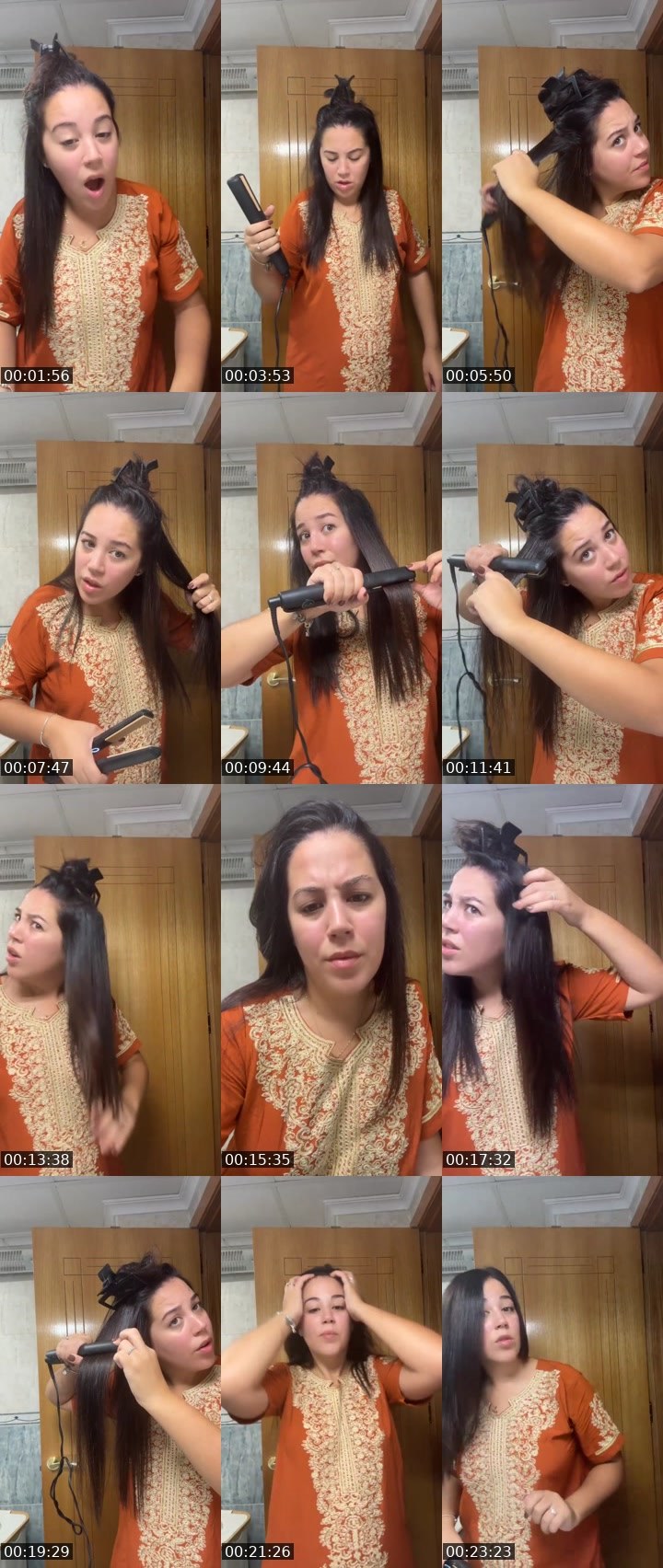 Contact-sheet preview of Lorenaglbrt1 🌹🐝's Liveme recording
