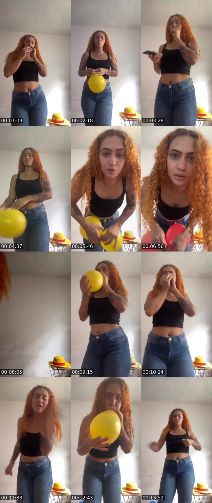 Contact-sheet preview of 🤠⃟ ISA 💕's Liveme recording