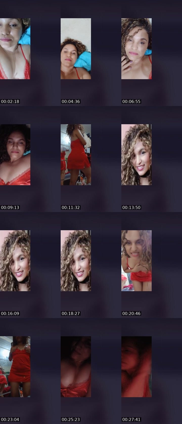 Contact-sheet preview of kamylla 🫦🔥's Liveme recording