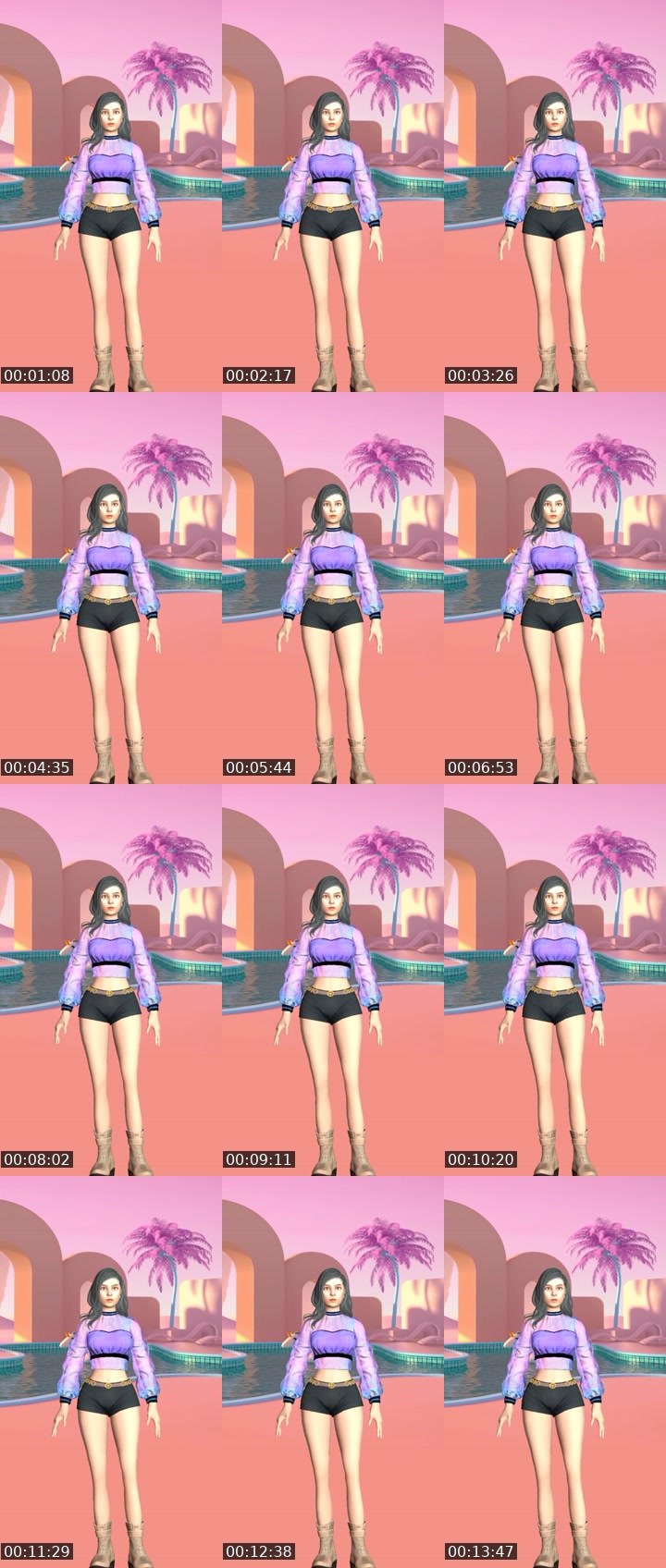 Contact-sheet preview of 🌈Morchis🕶's Liveme recording