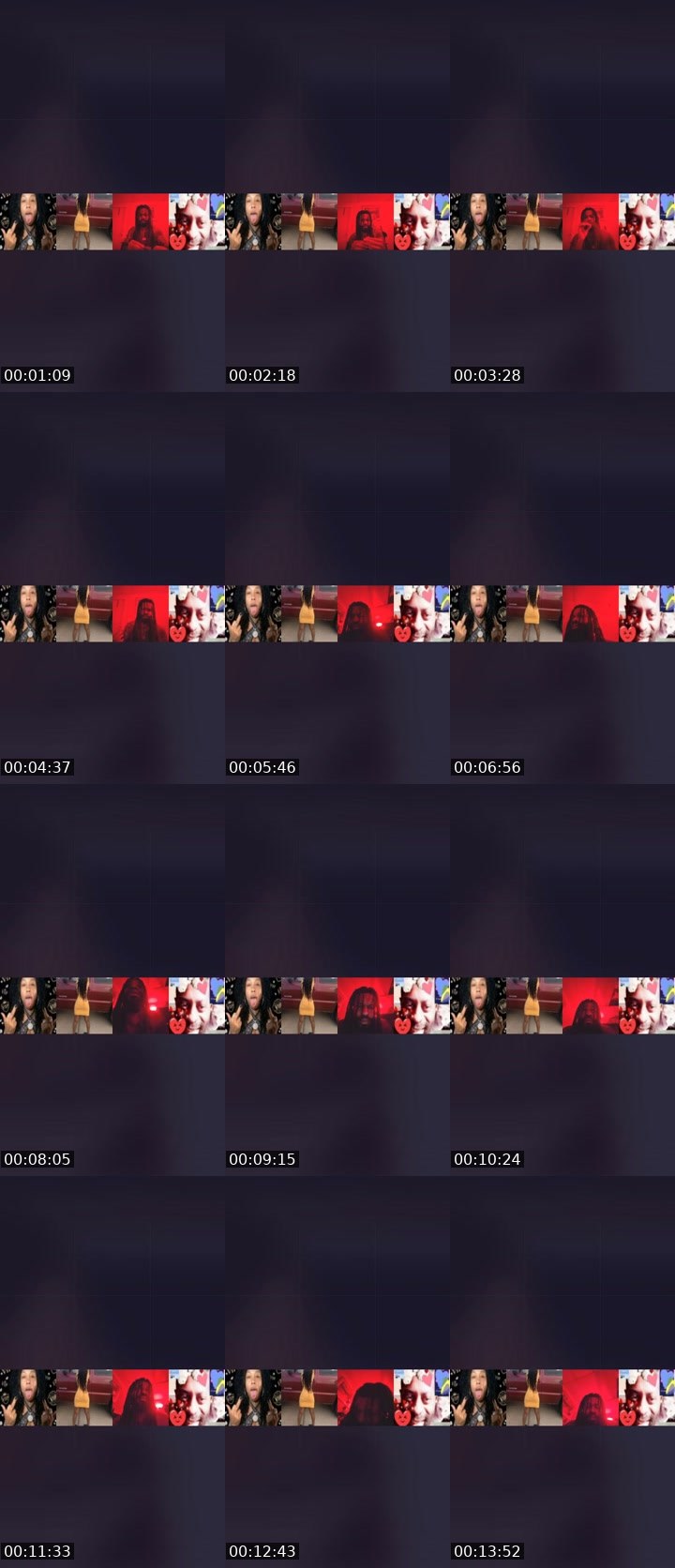 Contact-sheet preview of ꧁✨3мρя3ѕѕ✨꧂'s Liveme recording