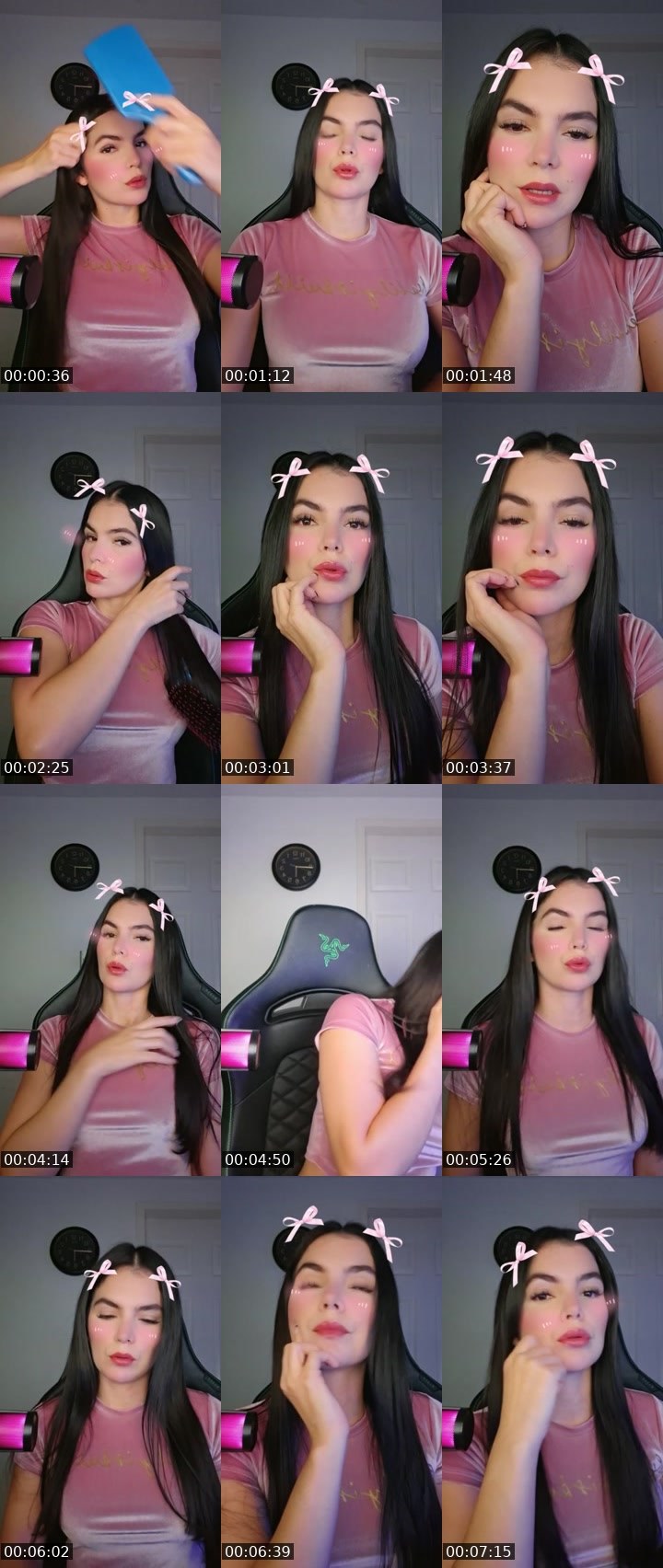 Contact-sheet preview of Eve 🇻🇪☁️🩷's Liveme recording