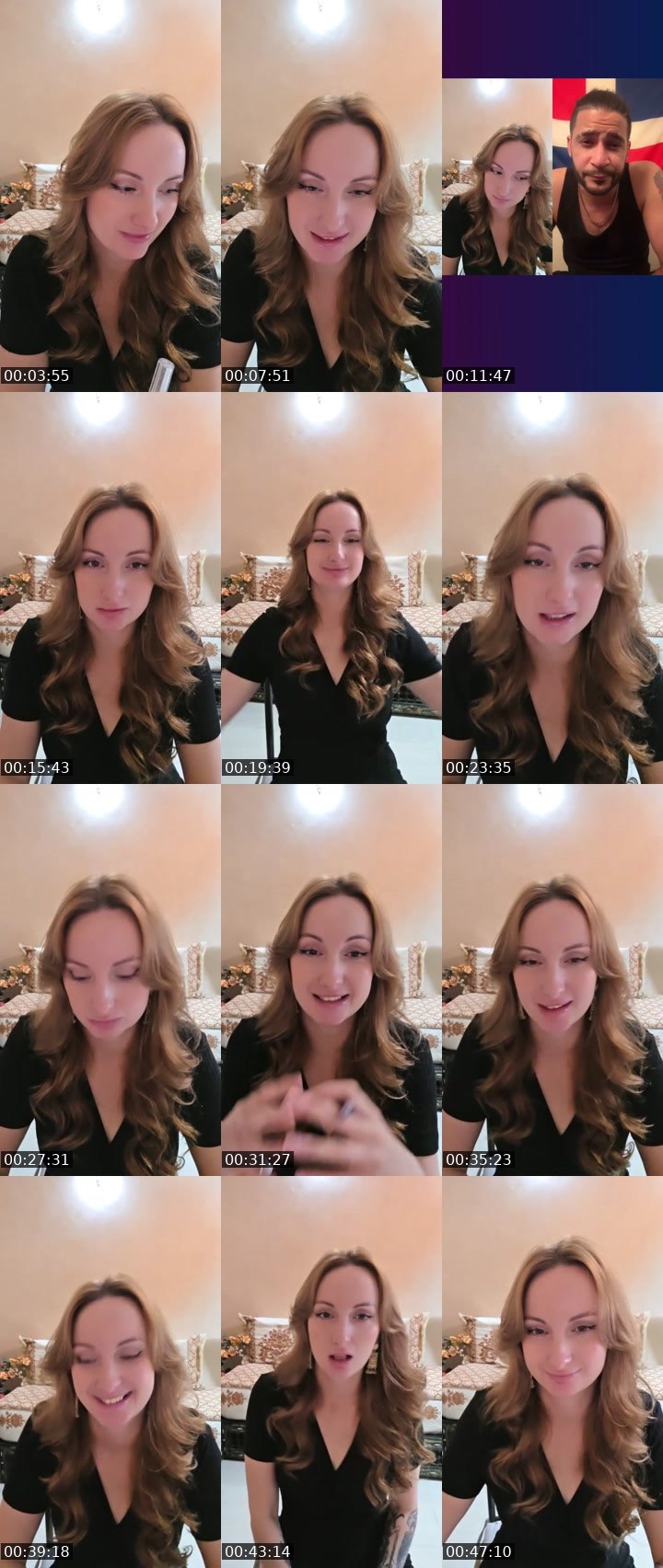 Contact-sheet preview of Elli TiTa's Liveme recording