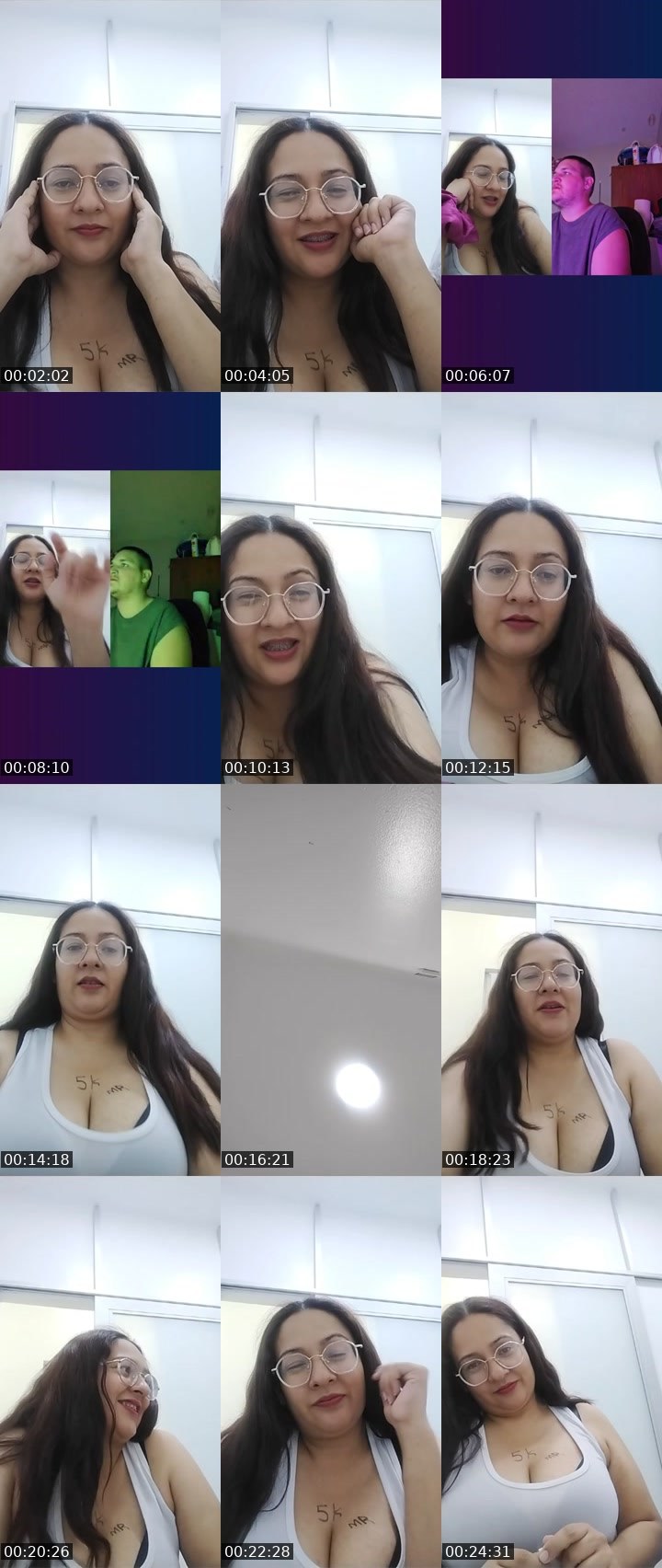 Contact-sheet preview of 🌐🍺suley🔥's Liveme recording