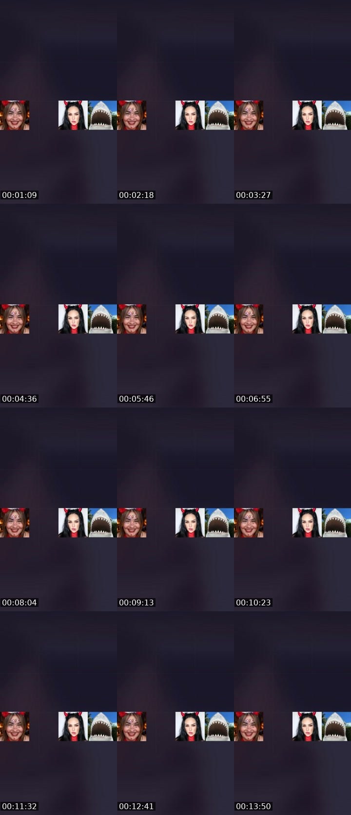 Contact-sheet preview of ➤Lihadima🌈🦁's Liveme recording