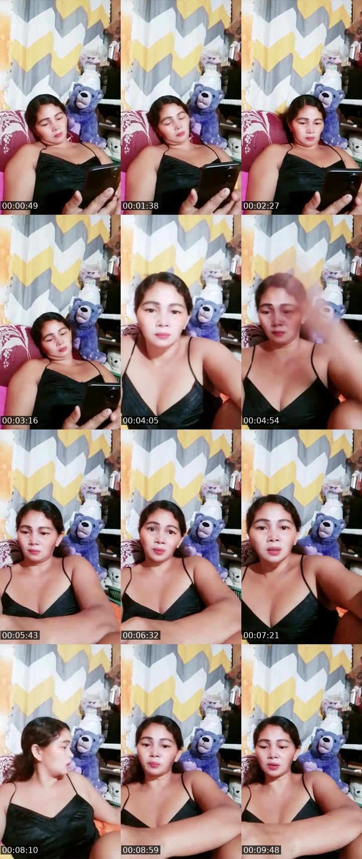 Contact-sheet preview of ᵀᴿˢ&P⭕️Ella🔥's Liveme recording