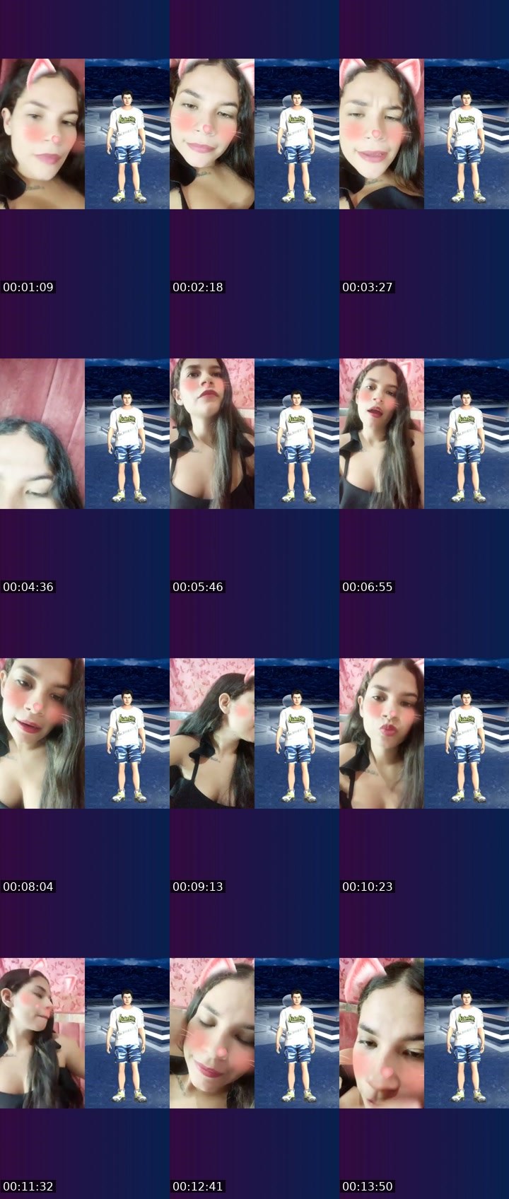 Contact-sheet preview of 🌐𝓜𝒂𝓻𝒕𝒊𝒏𝒂🌷's Liveme recording