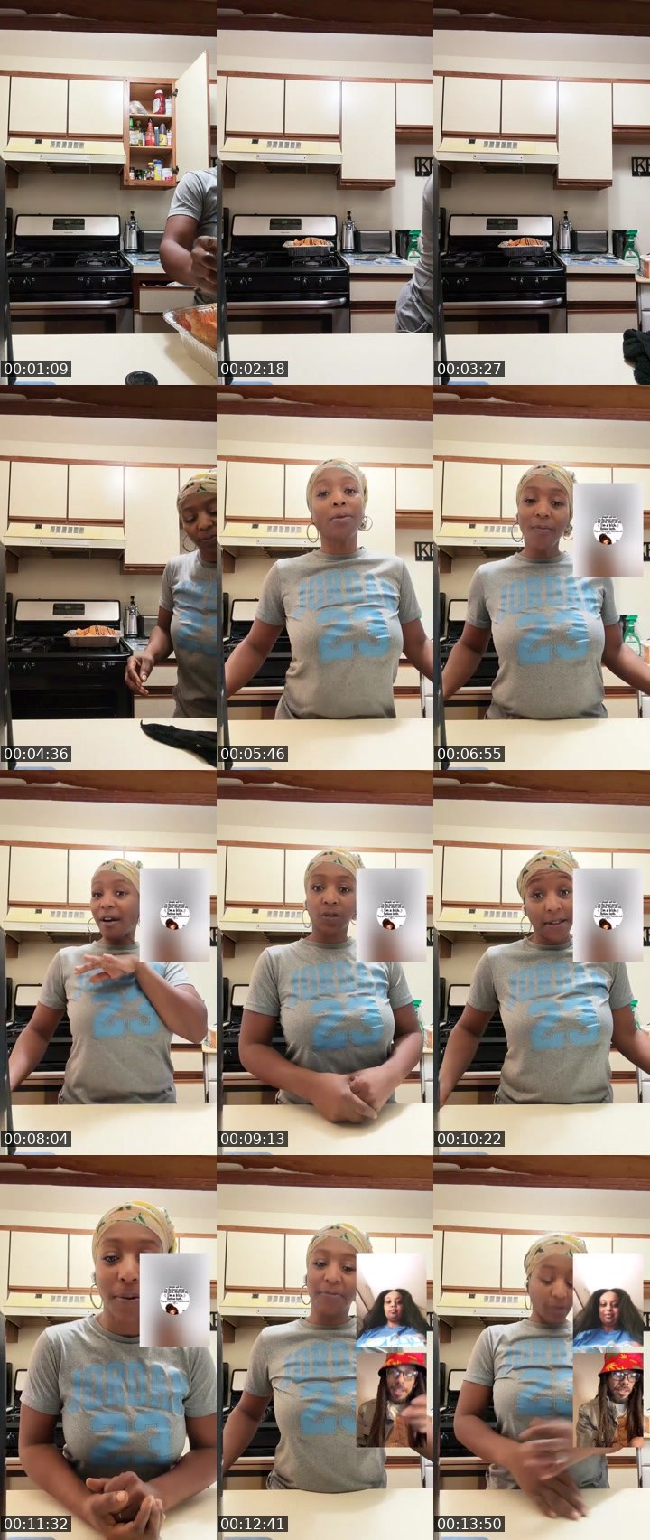 Contact-sheet preview of KissMyCrown👻4G💨💨's Liveme recording