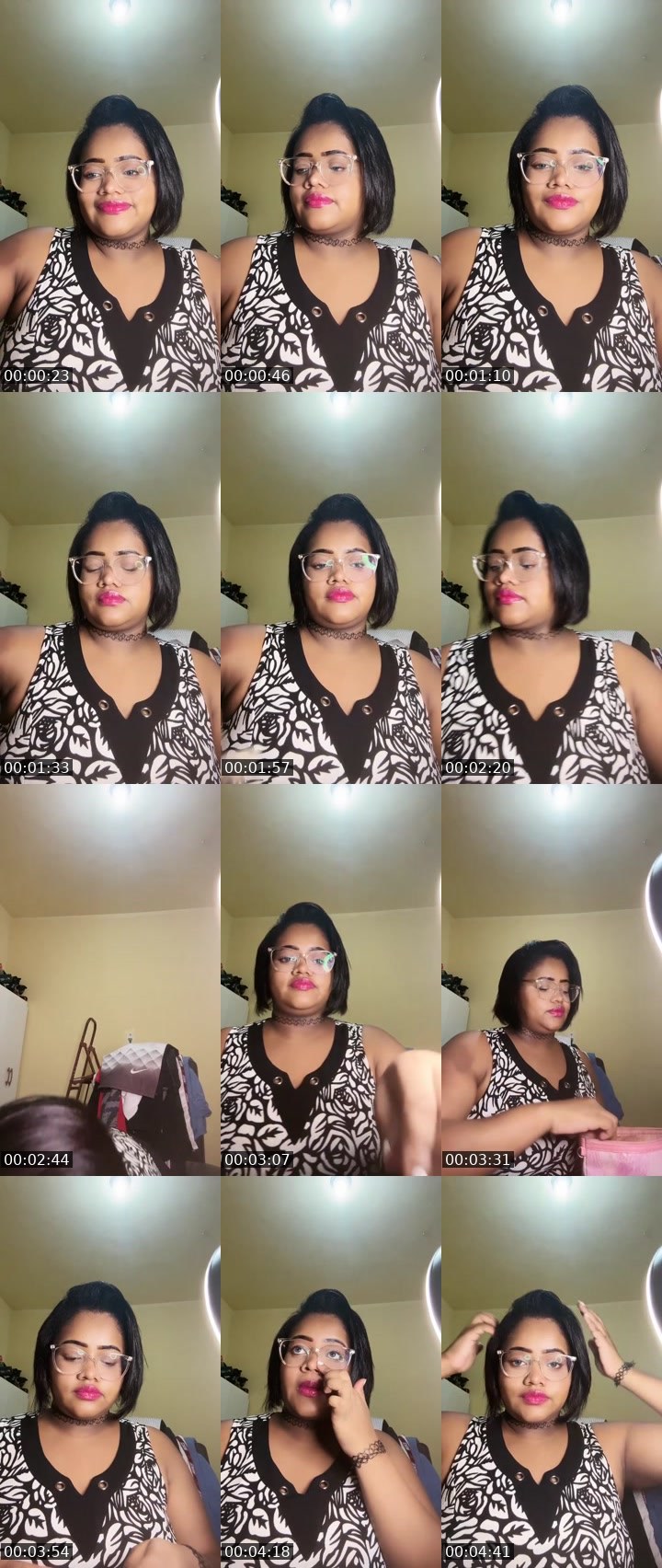 Contact-sheet preview of MariaIzix's Liveme recording