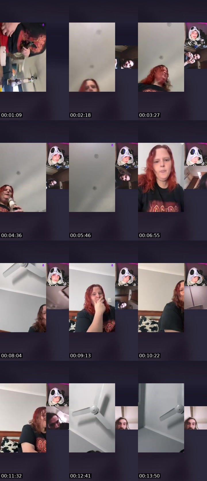 Contact-sheet preview of 💨BillieFknJo💨BMA💰's Liveme recording