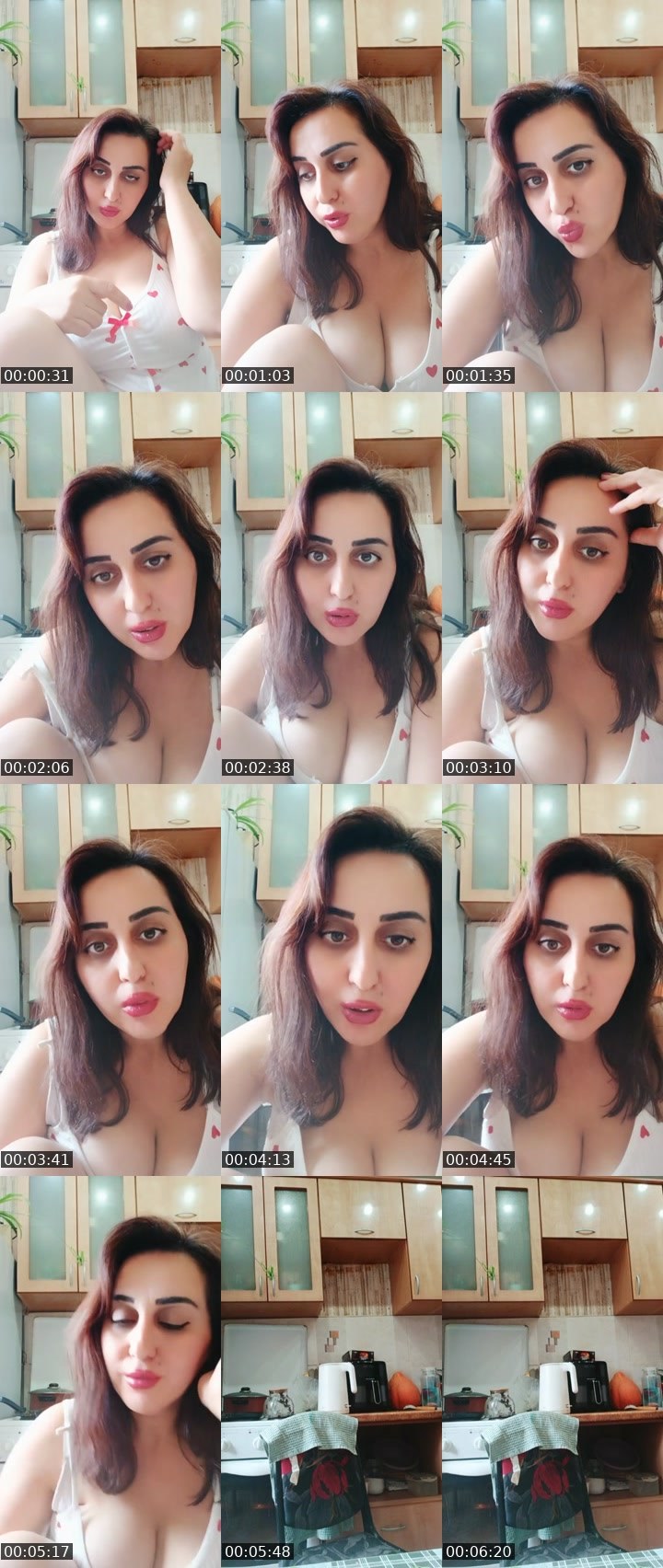 Contact-sheet preview of sabrina2's Liveme recording