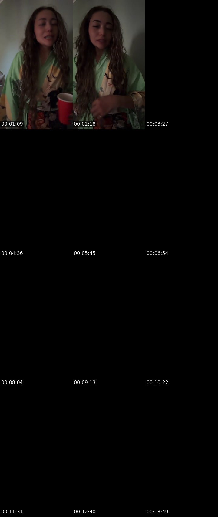 Contact-sheet preview of 🌚🍃's Liveme recording