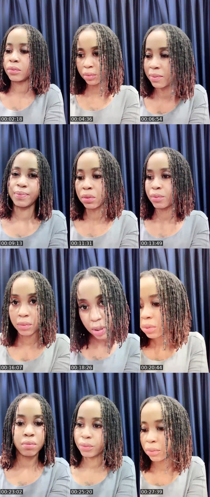 Contact-sheet preview of 🍑Curvy Goddess's Liveme recording