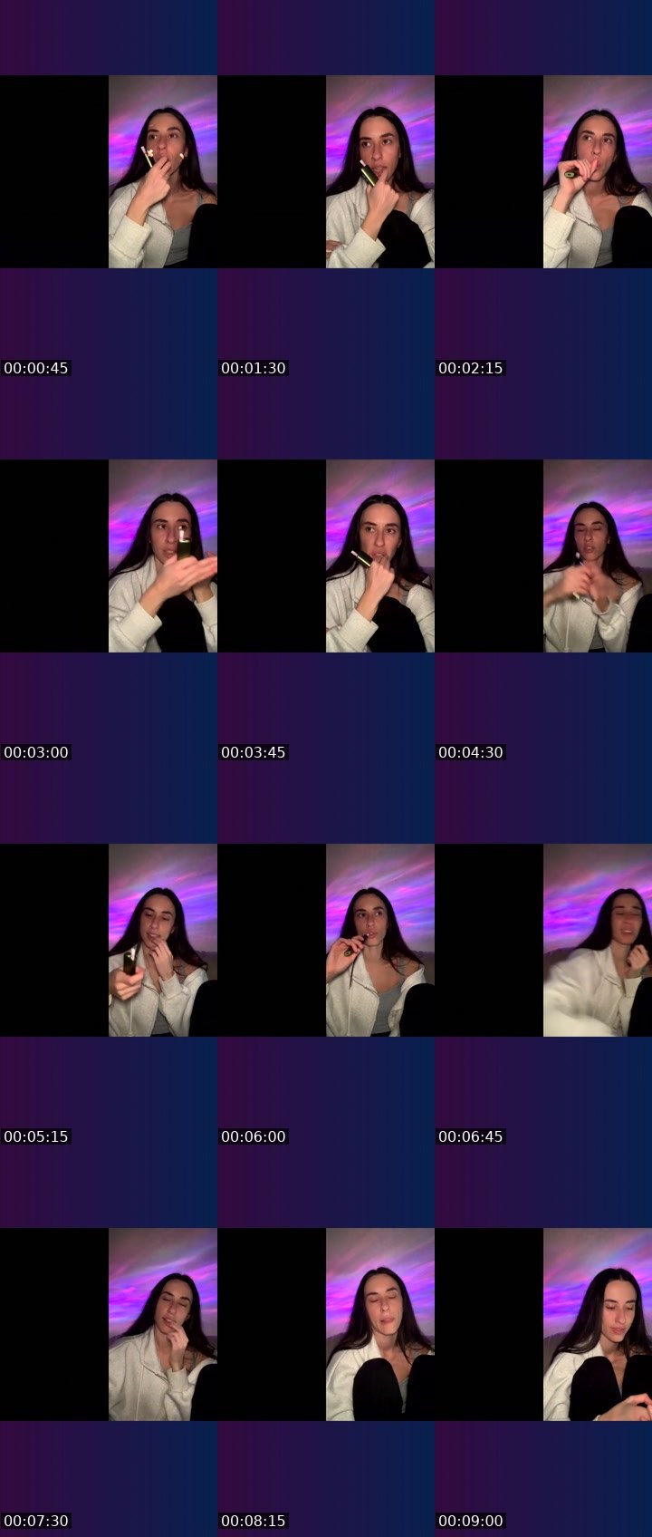 Contact-sheet preview of InsomniA.❤️‍🔥✨'s Liveme recording