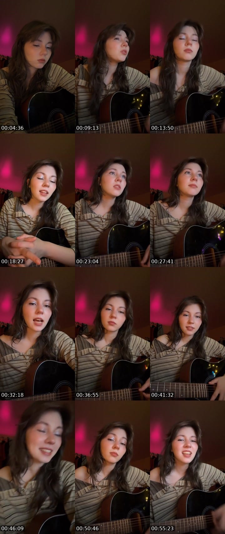 Contact-sheet preview of 👑daria!🦷's Liveme recording