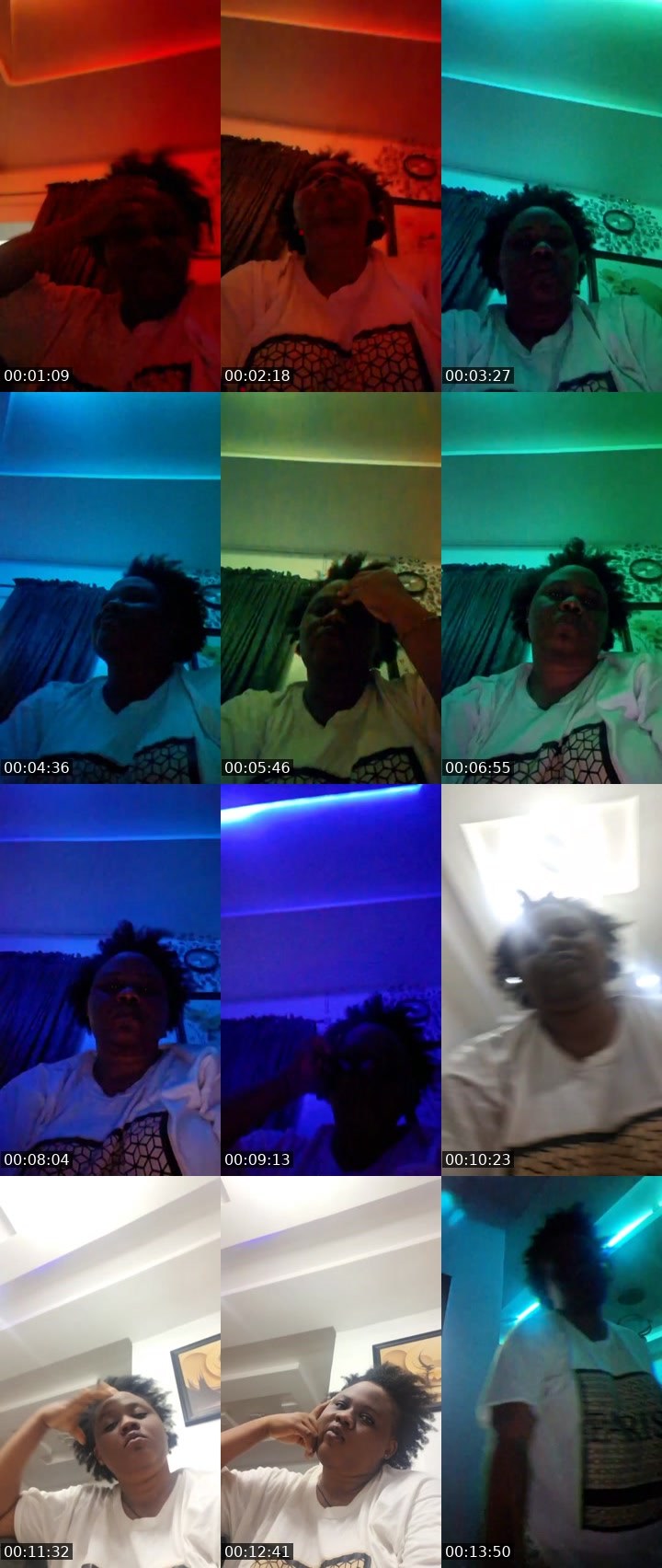 Contact-sheet preview of Luci💓👑♉️'s Liveme recording