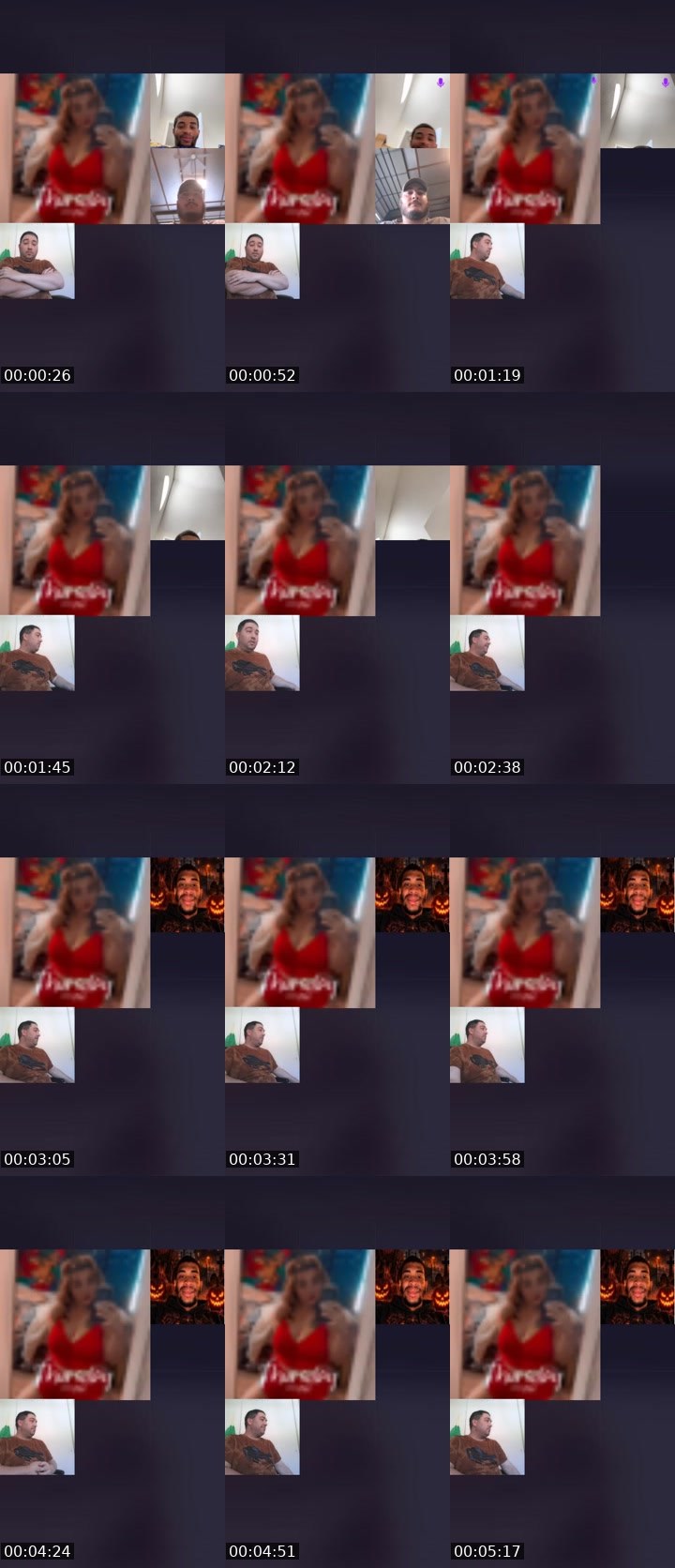 Contact-sheet preview of CEE-CEE 👑💗's Liveme recording