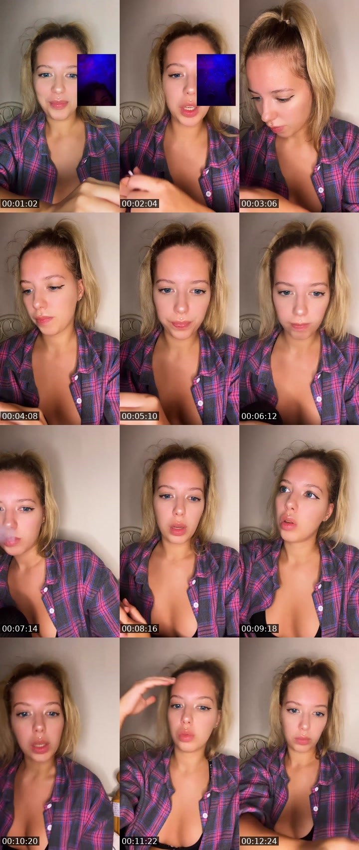 Contact-sheet preview of MaRy🐾🇺🇦's Liveme recording