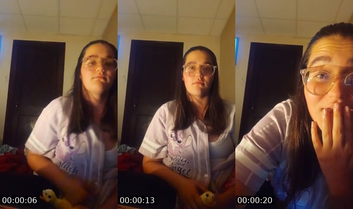 Contact-sheet preview of Shannon💕's Liveme recording