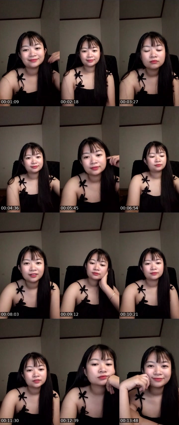 Contact-sheet preview of Luna♥️'s Liveme recording