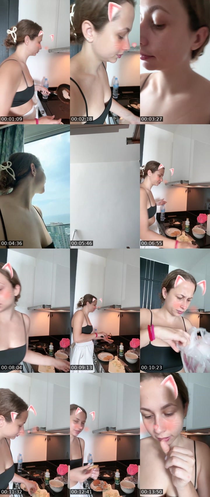 Contact-sheet preview of 𝙆𝙞𝙨𝙨𝙖💘's Liveme recording