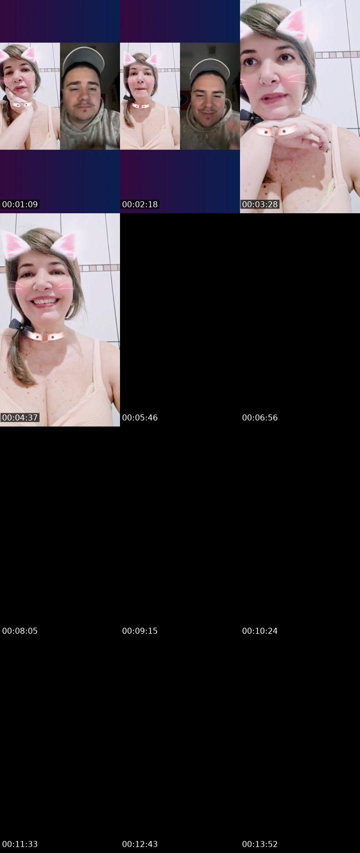 Contact-sheet preview of Bel Vida1k's Liveme recording
