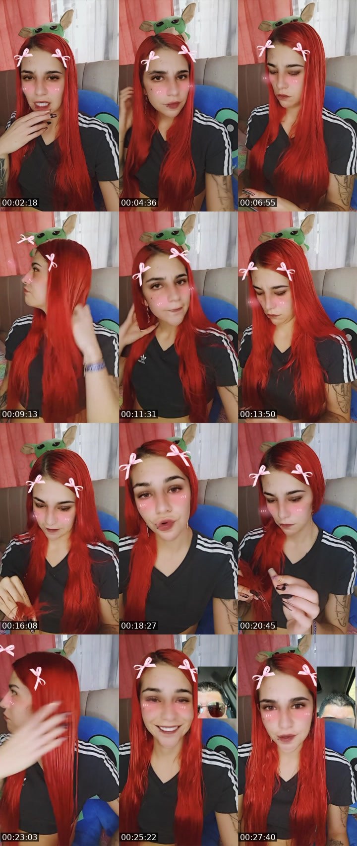 Contact-sheet preview of 🌐𝒜zulita🧸✨'s Liveme recording