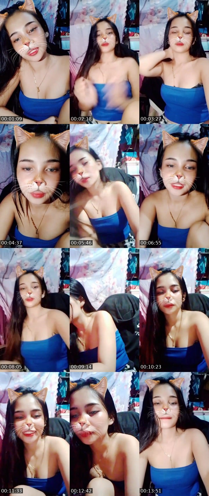 Contact-sheet preview of 👸Jess🦄's Liveme recording