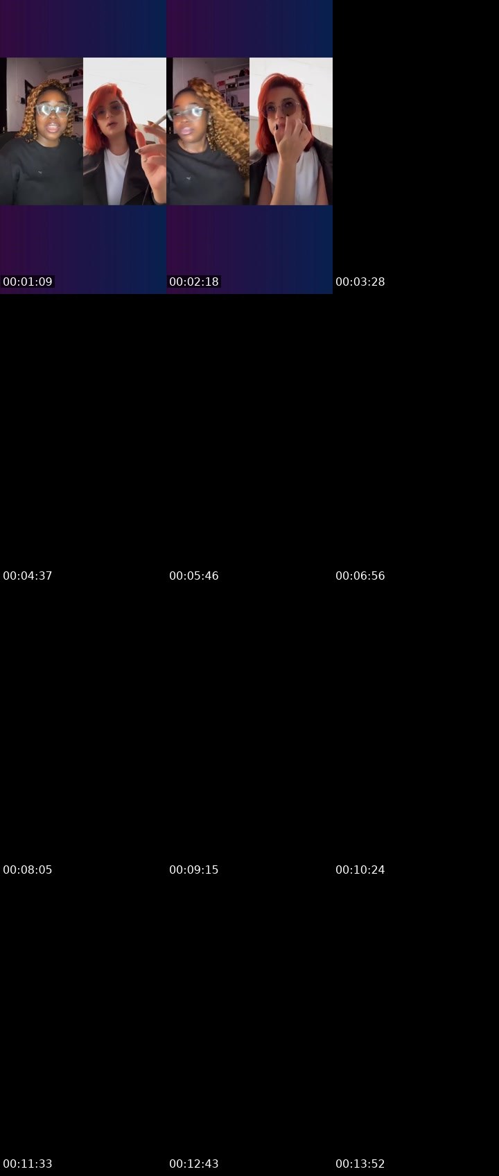 Contact-sheet preview of 🌶️ 💸 SpicyTSR🎶🖤's Liveme recording