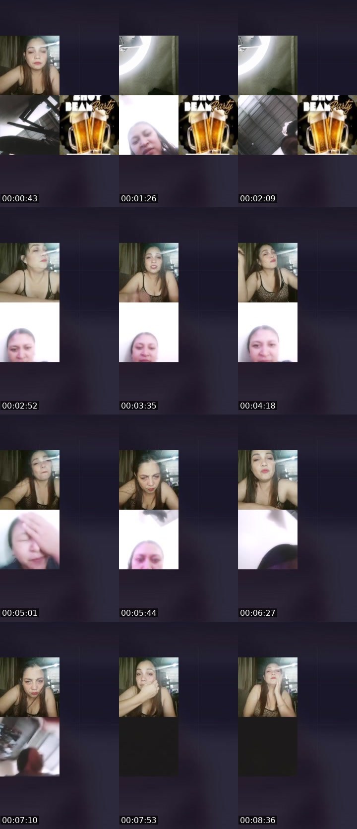 Contact-sheet preview of 👸Er🎪ica 🦋's Liveme recording