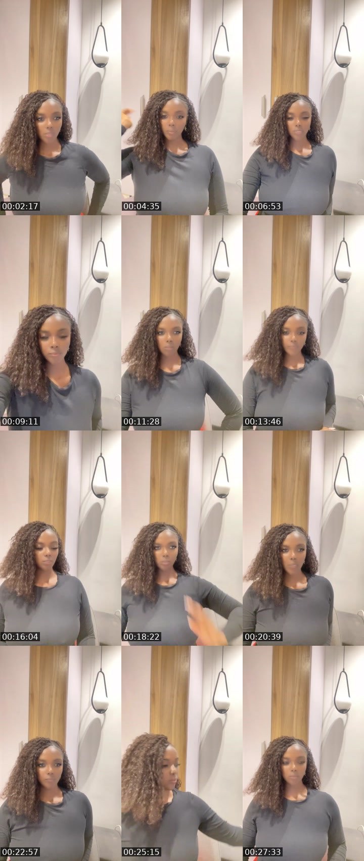 Contact-sheet preview of Miss M👩🏼‍🦰🏦's Liveme recording