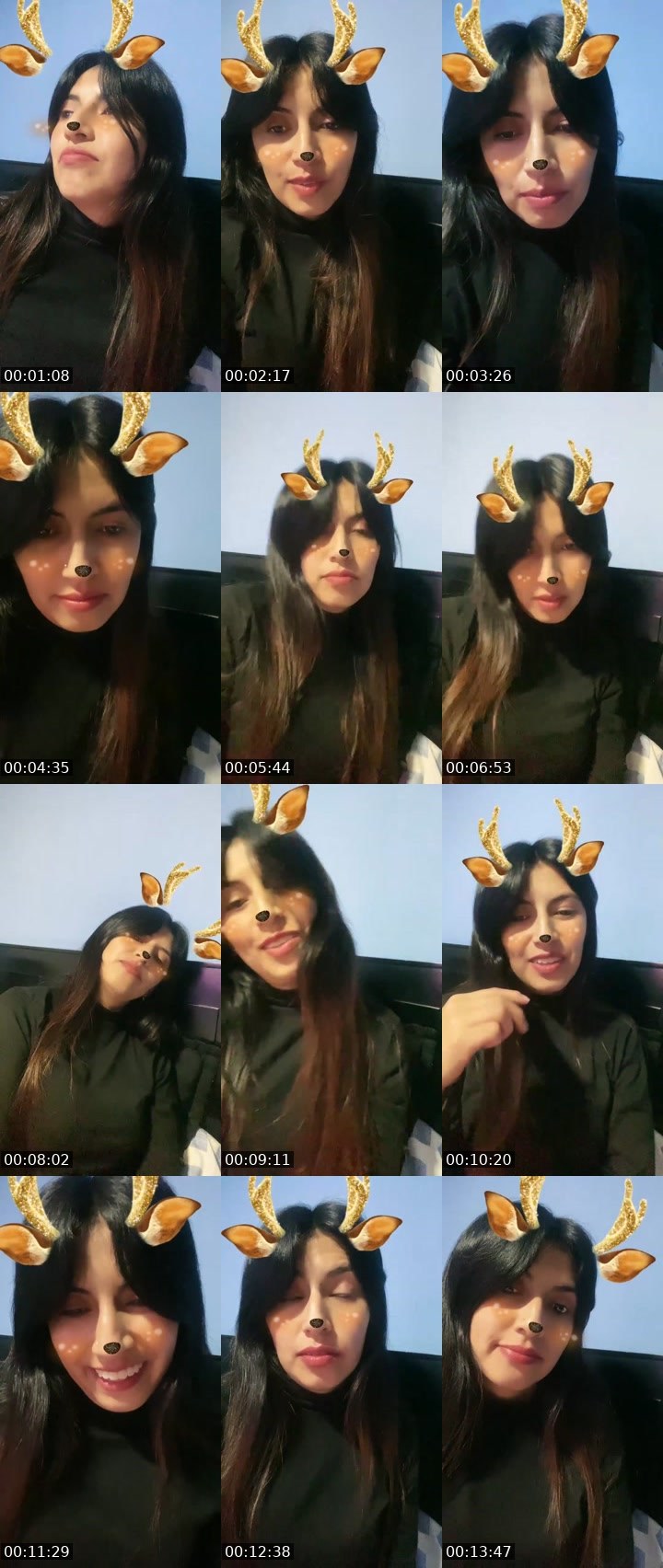 Contact-sheet preview of 🌐Dejavu💕☪︎🪽's Liveme recording