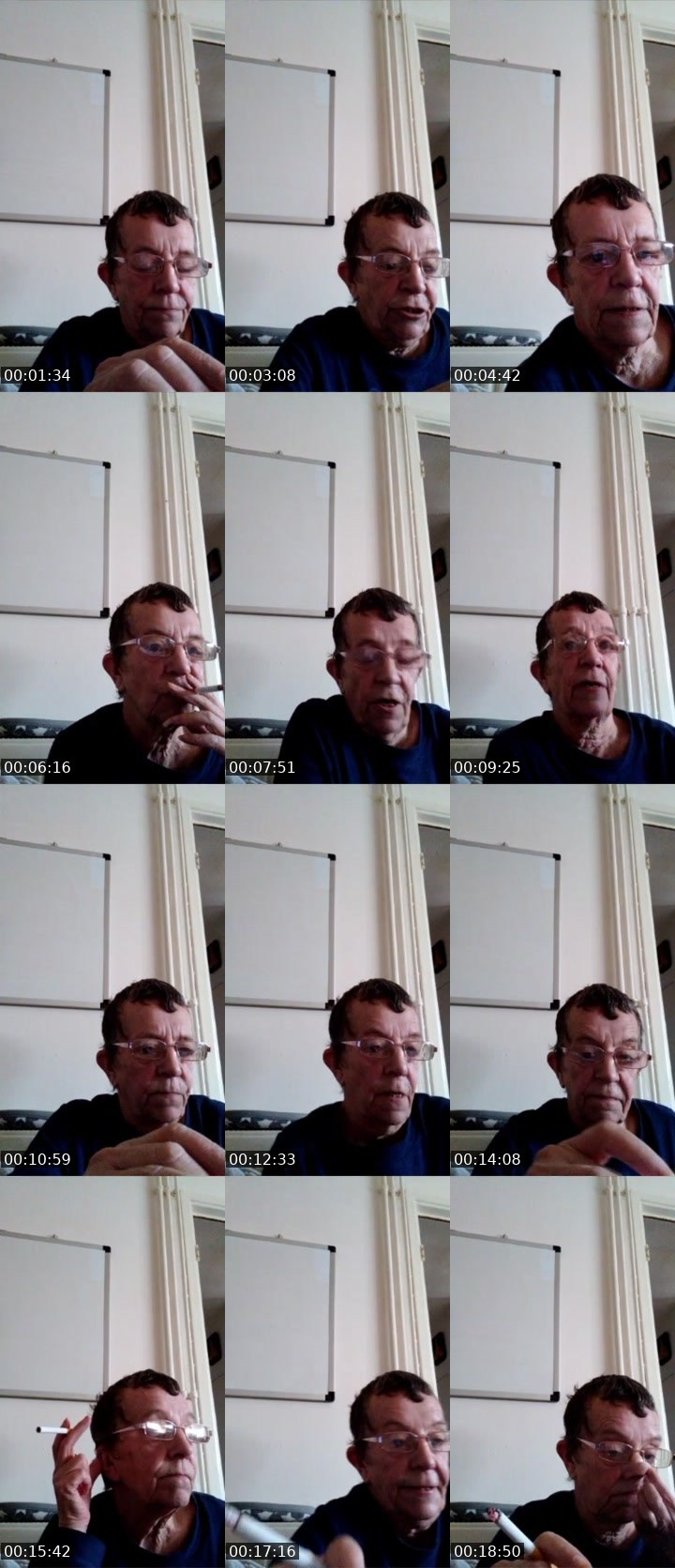 Contact-sheet preview of MUSKETEER MUM's Liveme recording