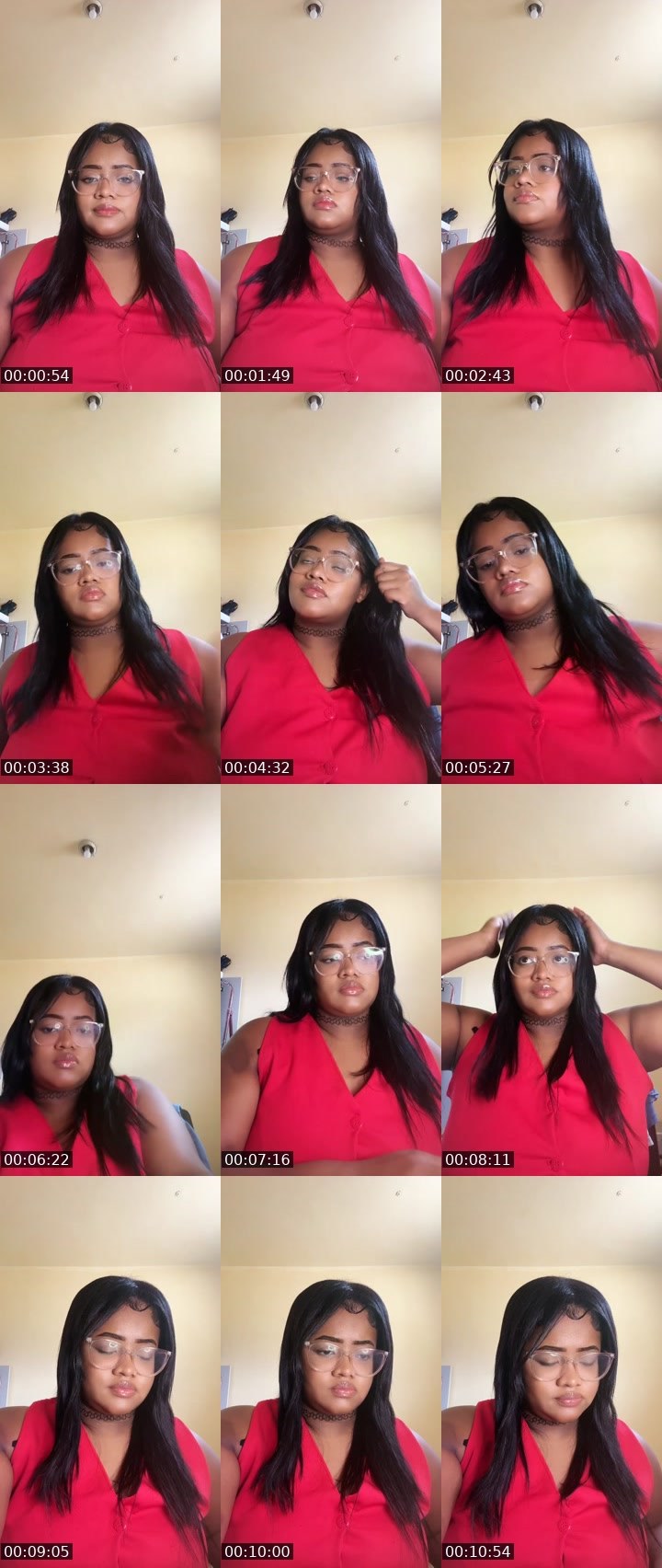 Contact-sheet preview of MariaIzix's Liveme recording
