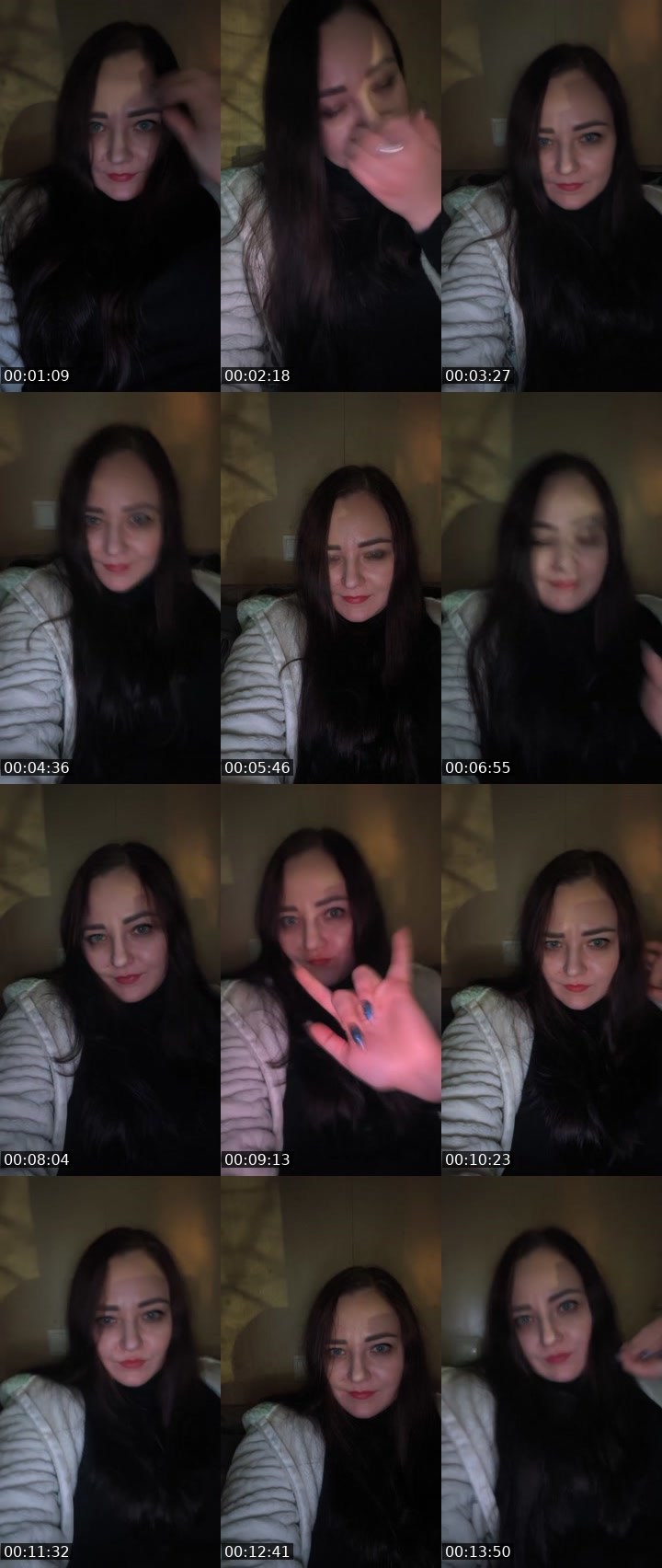 Contact-sheet preview of lunadream96's Liveme recording