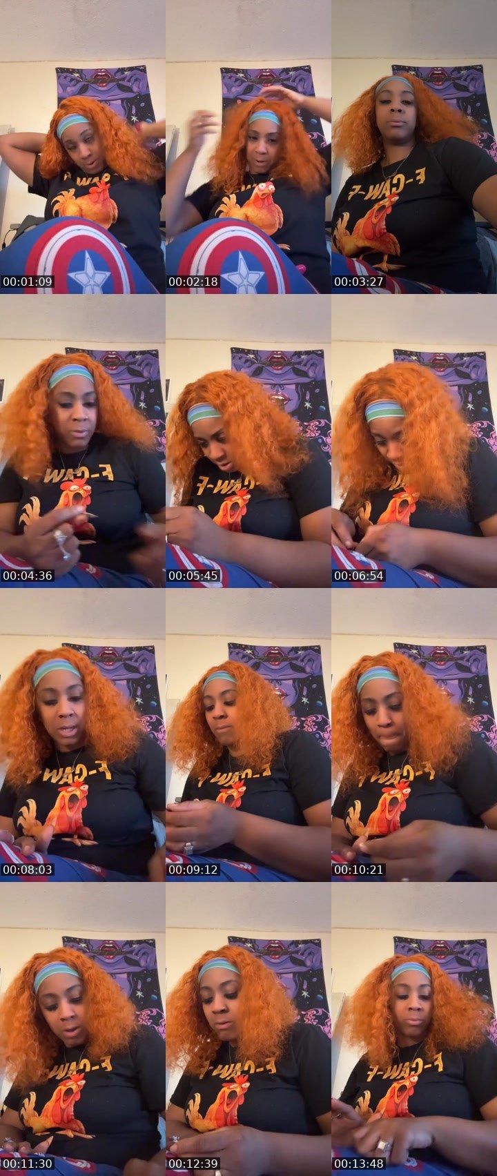 Contact-sheet preview of 🦾🐻Highyella🔆⃤'s Liveme recording