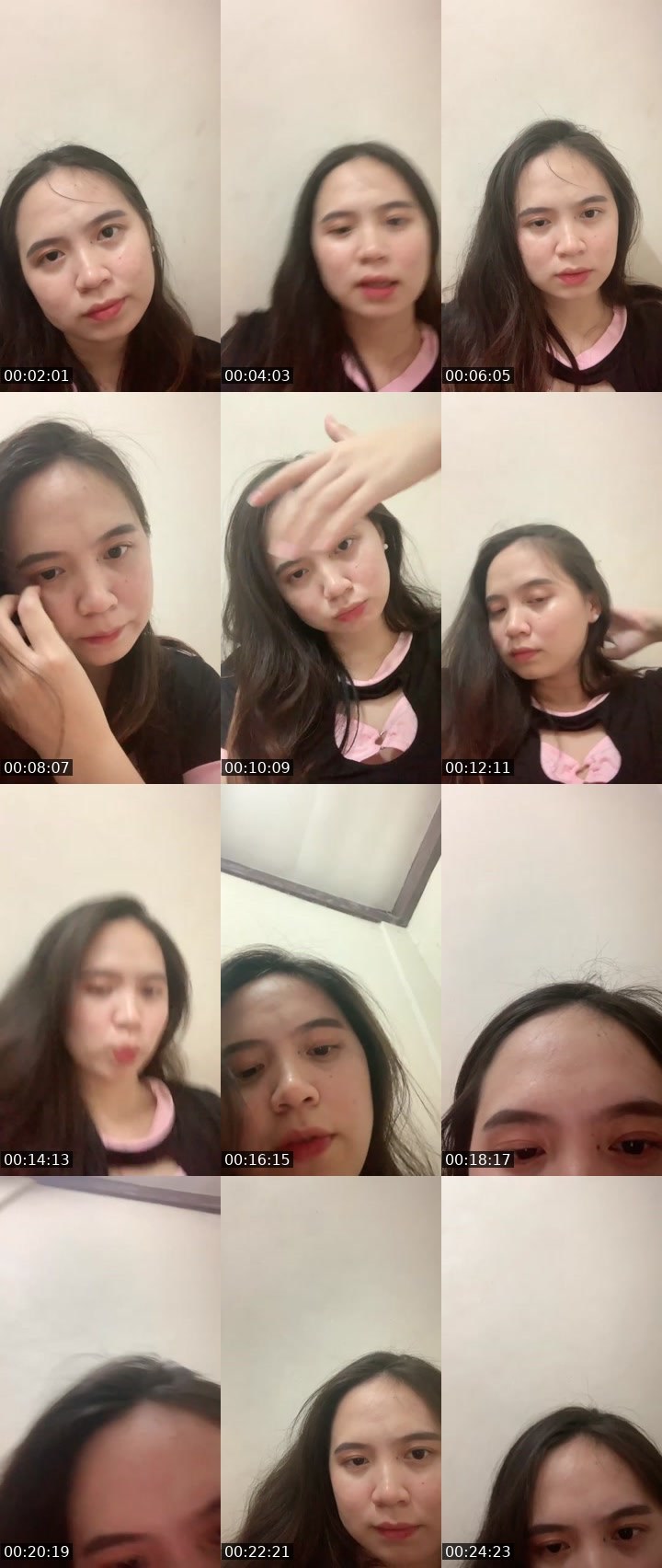 Contact-sheet preview of 👸Zoe☘️'s Liveme recording