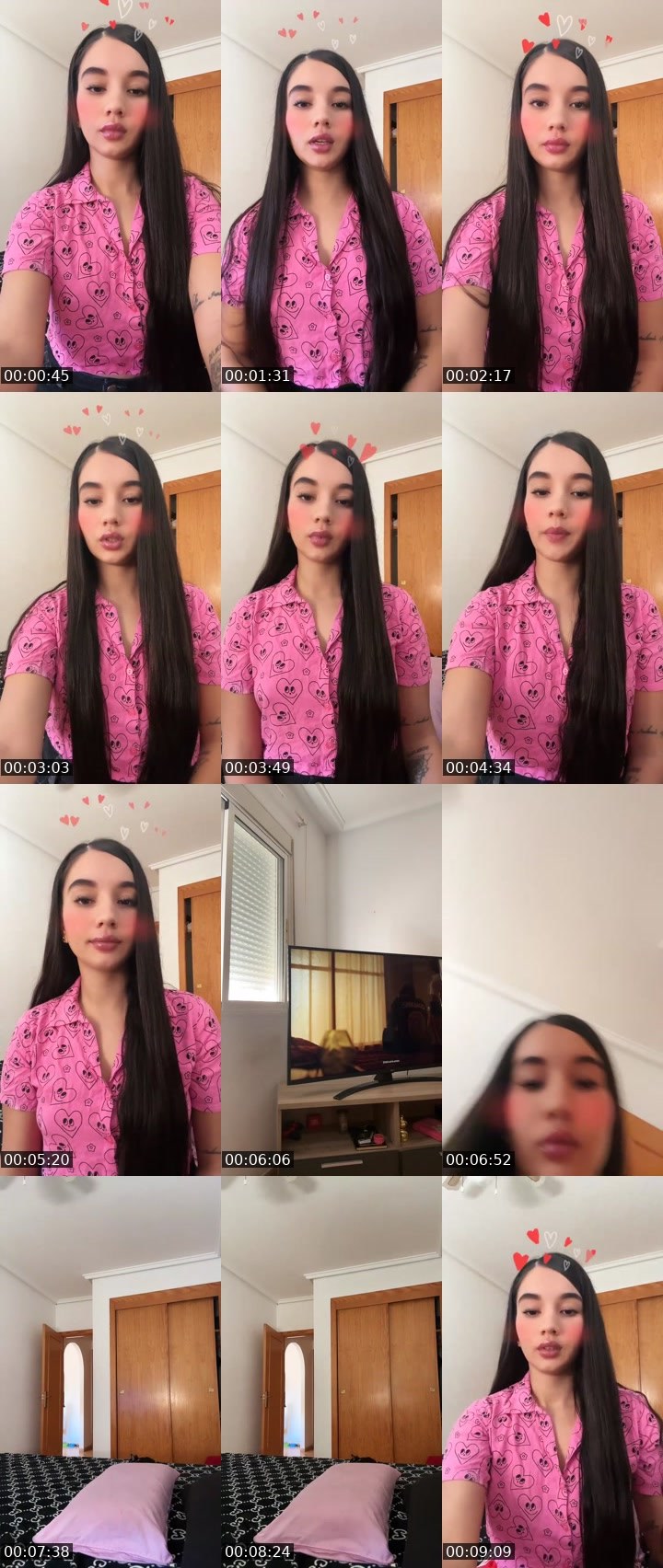 Contact-sheet preview of ✨🌩️𝓛𝓮𝓲𝓭𝔂❤️‍🔥✨'s Liveme recording
