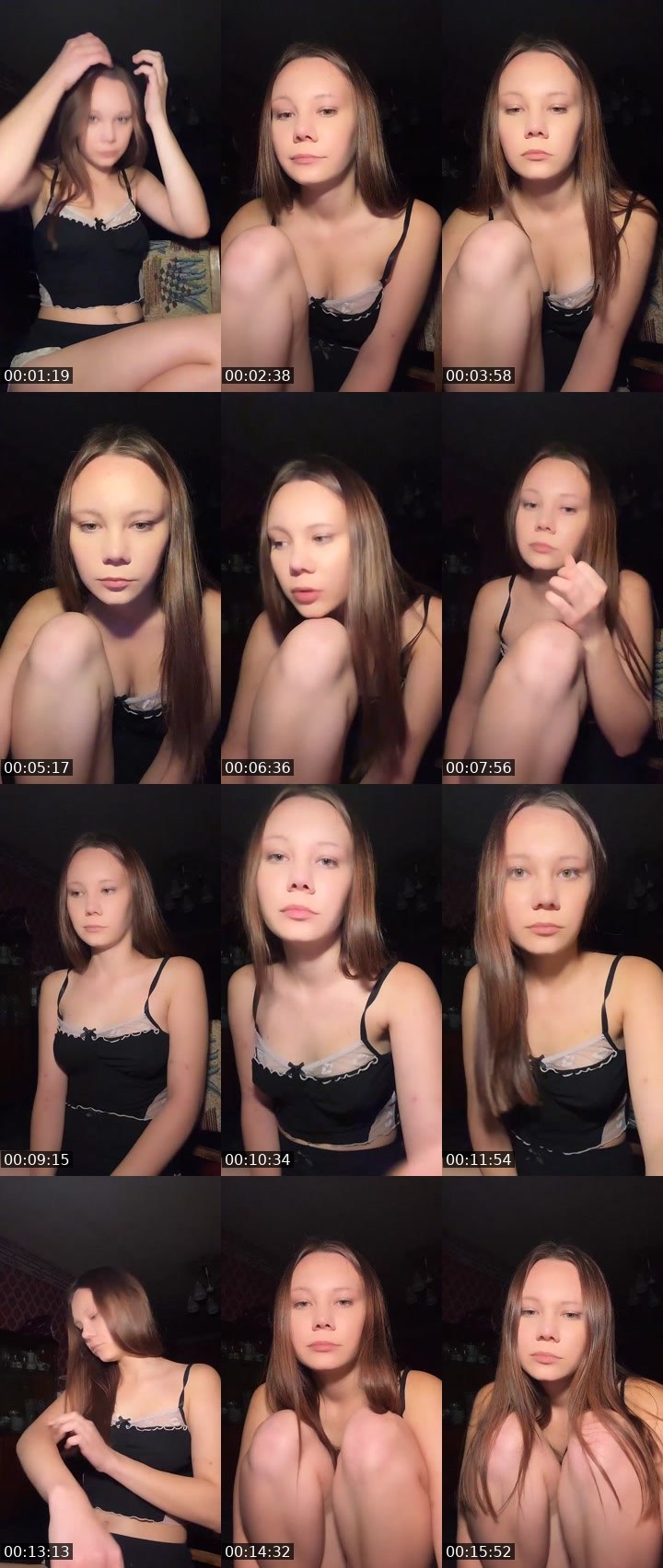 Contact-sheet preview of 🪐Nikusya🐾's Liveme recording