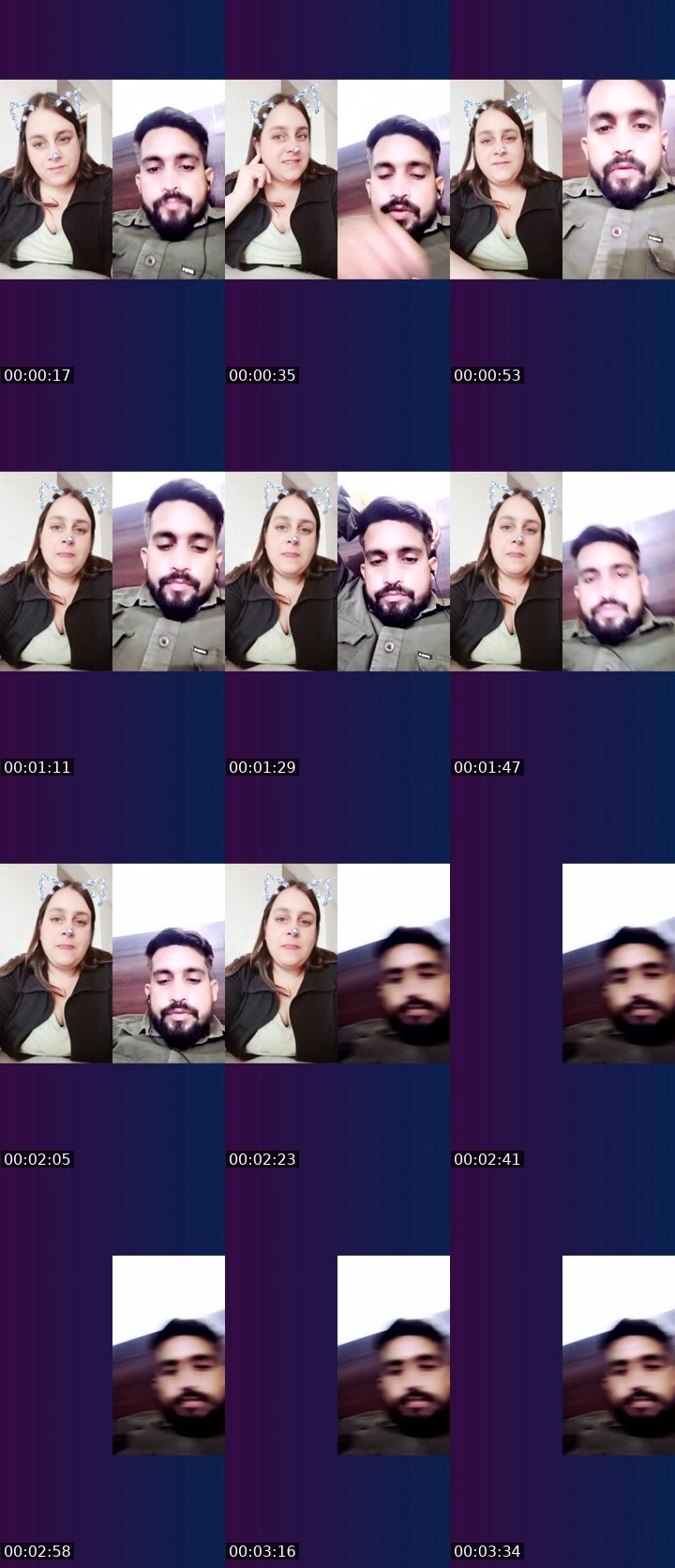 Contact-sheet preview of Kliser ☁️'s Liveme recording