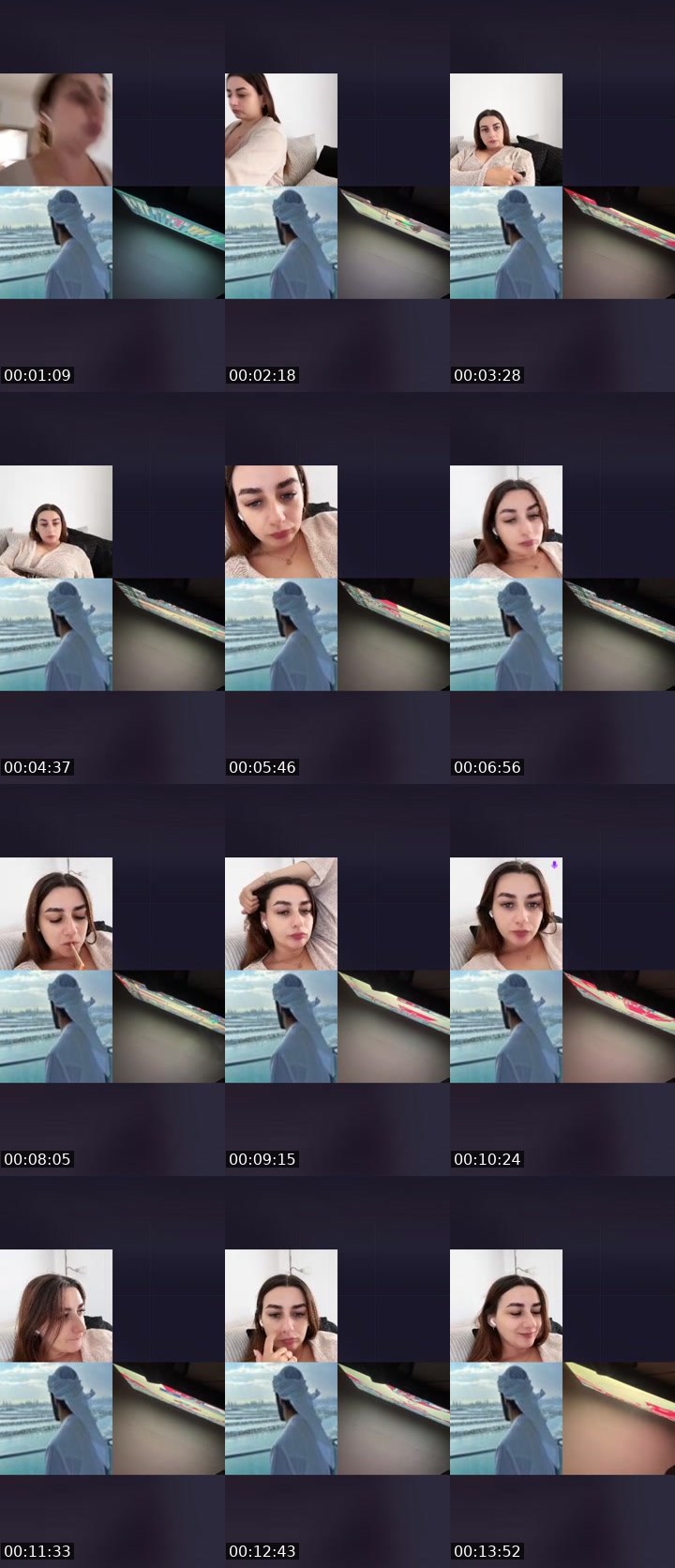 Contact-sheet preview of Ž⃤Ť⃤ •Isadora♡ PT's Liveme recording