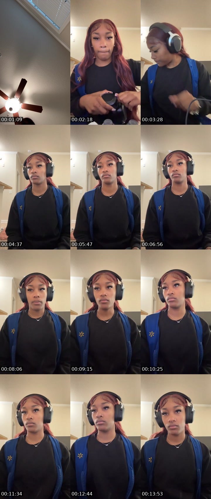 Contact-sheet preview of prettyni💕's Liveme recording