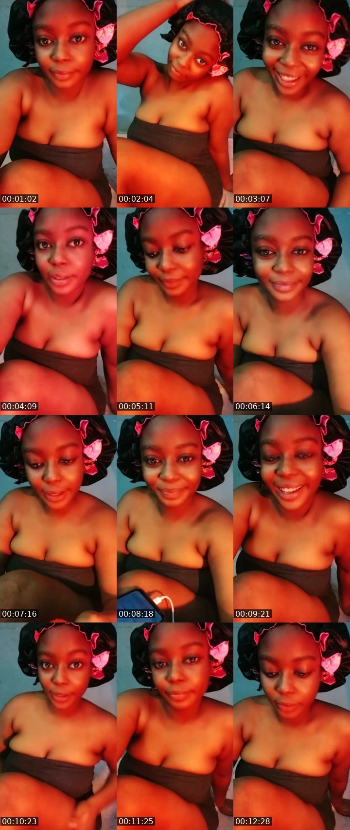 Contact-sheet preview of 🔅 Mirael 👑's Liveme recording