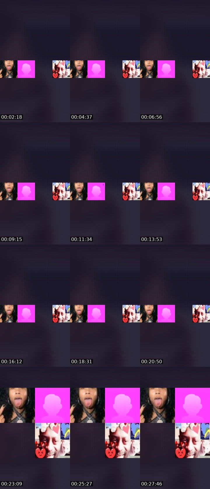 Contact-sheet preview of ꧁✨3мρя3ѕѕ✨꧂'s Liveme recording