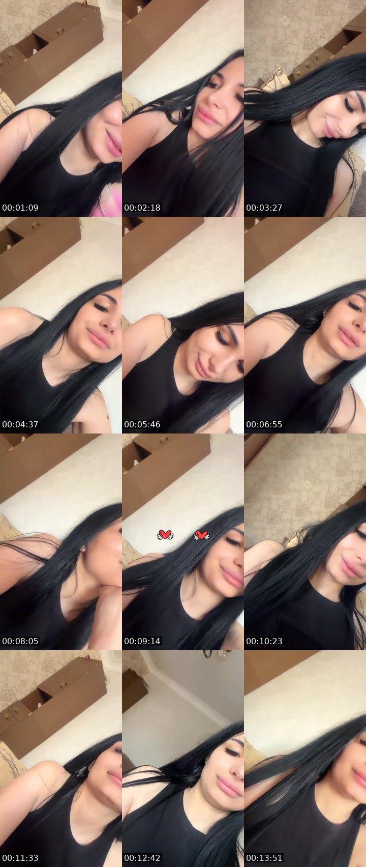 Contact-sheet preview of Miliii💕💕's Liveme recording