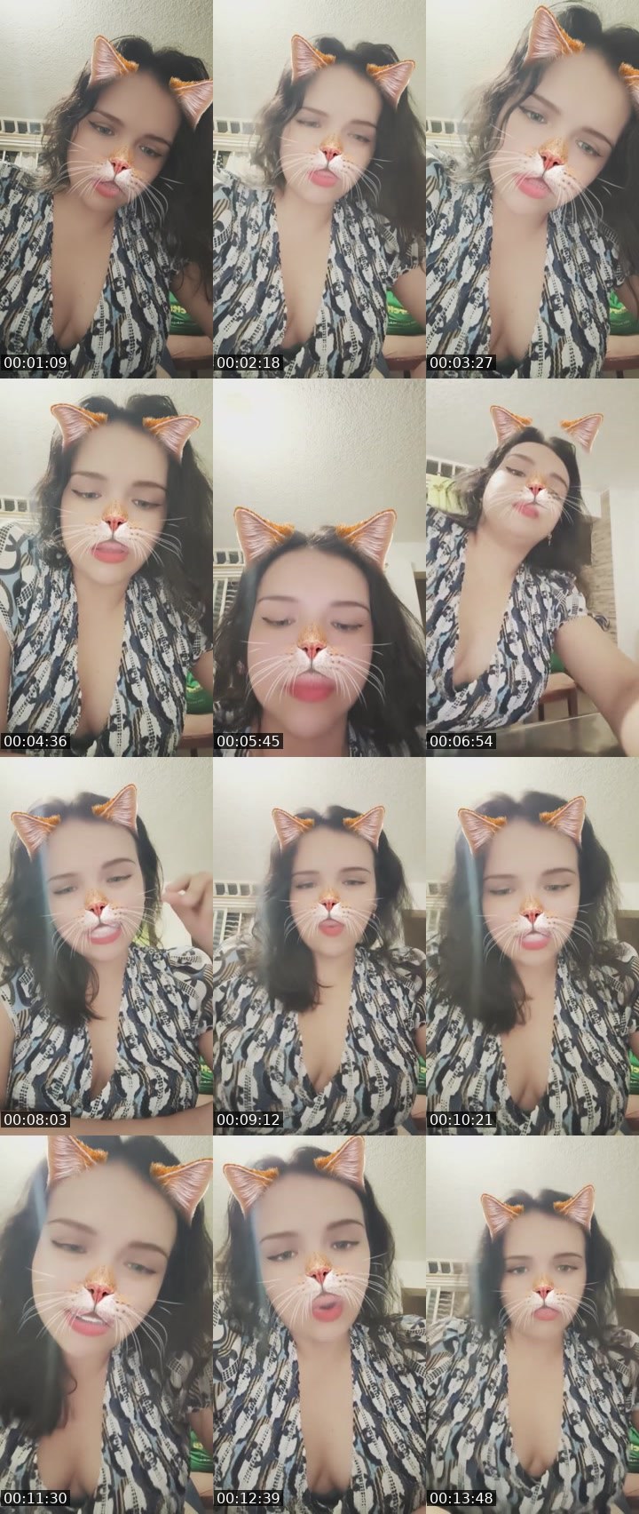 Contact-sheet preview of 🪩Andrea🧸's Liveme recording