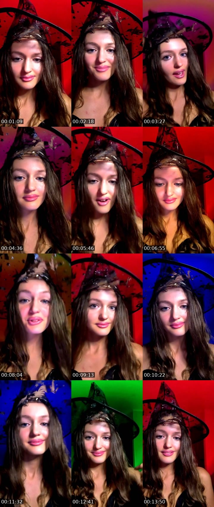 Contact-sheet preview of 8К Pola🌷's Liveme recording