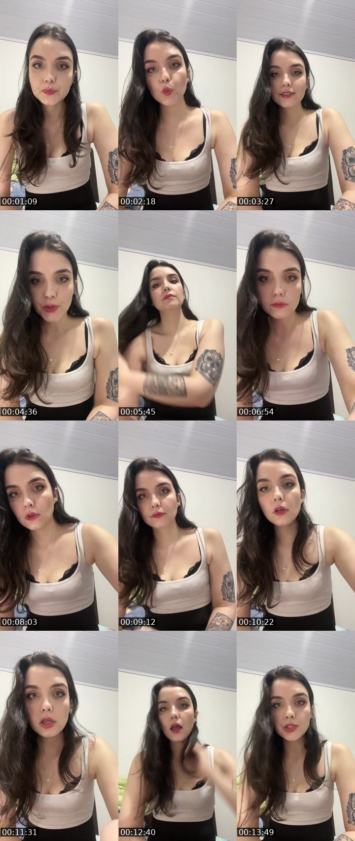Contact-sheet preview of helô✨🐈‍⬛'s Liveme recording