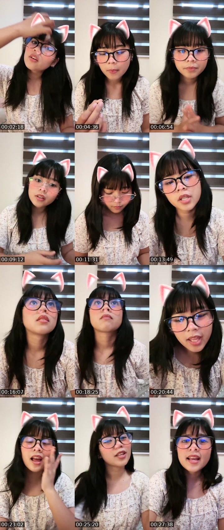 Contact-sheet preview of 👸🏻 Jinx 🧙🏻‍♀️'s Liveme recording